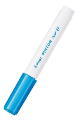 MARCADOR PINTOR EXTRA FINO AZUL METALICO