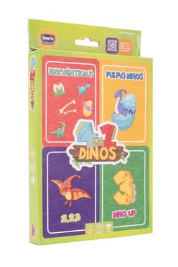 JUEGO DINOSAURIO 4 EN 1