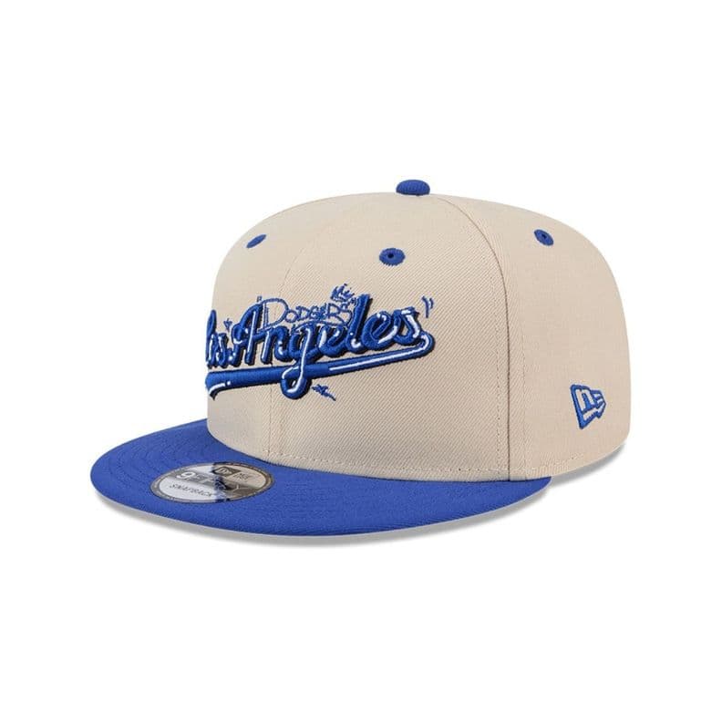 Gorro New Era 9FIFTY Snapback Los Angeles Dodgers Art Beige