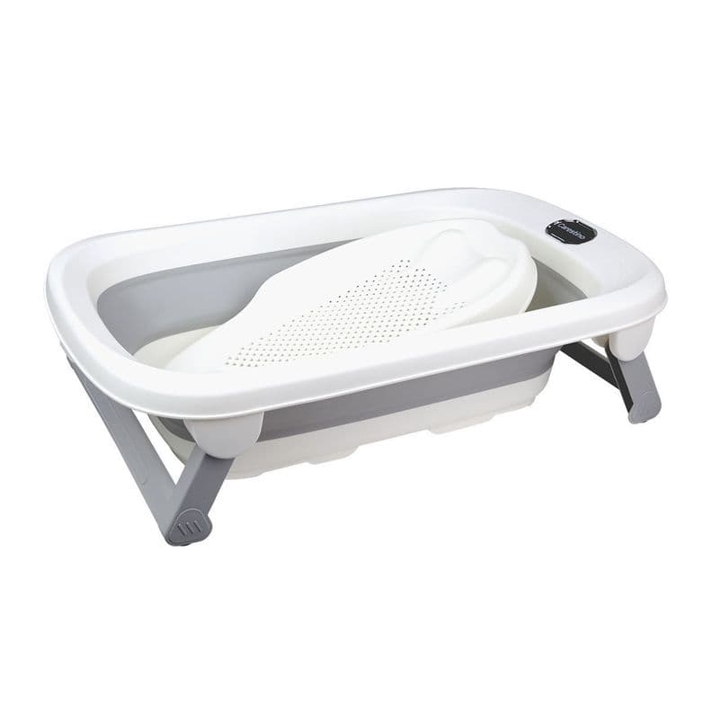 Tina Plegable con Soporte Maui 40L Gris