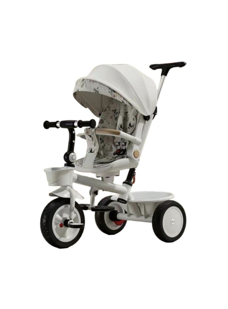 Triciclo Infantil 360 Mesita Crusier Blanco LuBabycas