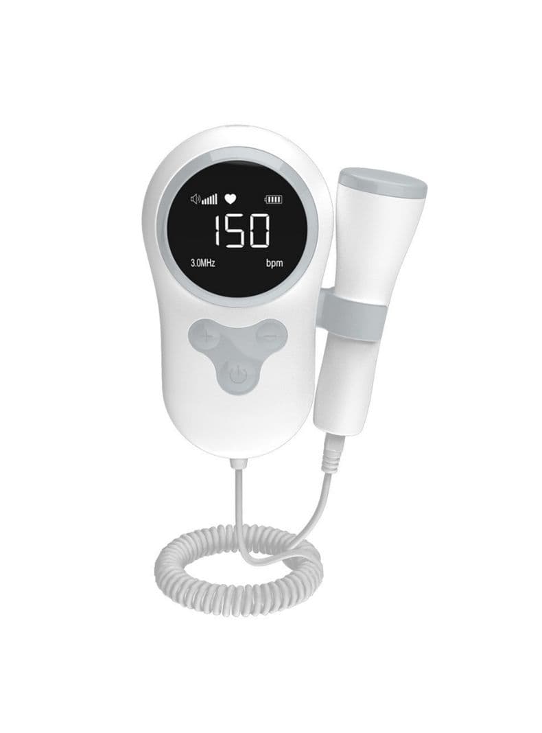 Monitor Fetal Doppler Latidos Corazon YSL505 Gris LuBabycas