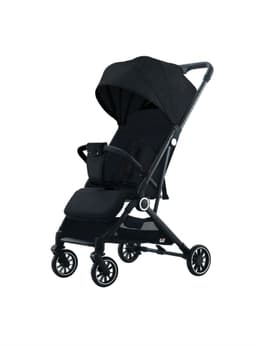 Coche de Paseo Ultra Compacto Go Travel Negro LuBabycas