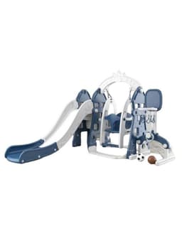 Resbalin Columpio 5 En 1 Accesorios Castillo Azul LuBabycas