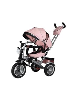 Triciclo Reversible 360 Con Luces 101 Rosado LuBabycas