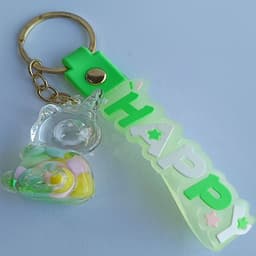 Llavero Modelo De Unicornio 6 Colores Diferentes Verde 0