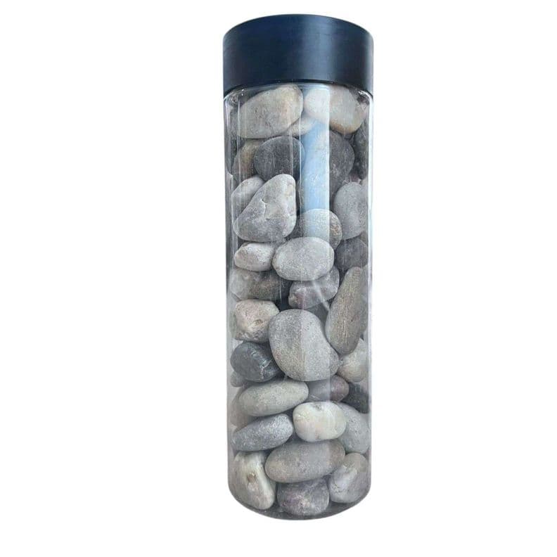 Piedras Decorativas De Jardin 1kg M3 Gris