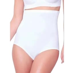 Calzon Faja Alto Invisible. Reductor. Modelador Cintura 872 Blanco M