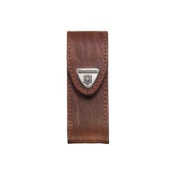 Estuche cuero cafe para cinturon 10,2x4x3,2 cm