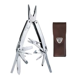Multiherramienta SwissTool Spirit X color Plata Victorinox Gris