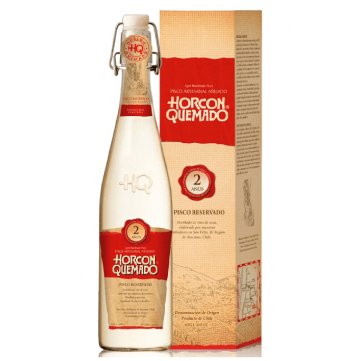 Pisco Horcon Quemado 40 645Cc