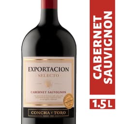 Vino Exportacion Selecto Cabernet Sauvignon Botellon 1500cc