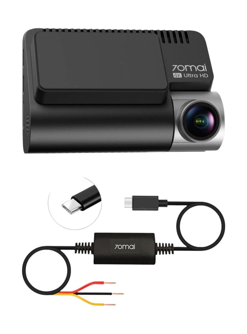 Camara Para Vehiculo Sony STARVIS 2 4K HDR GPS ADAS 70mai A810S + Kit Cableado UP03