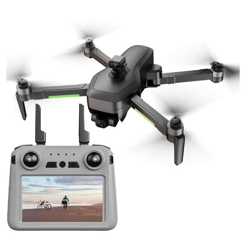 Dron Xil 193s OAS gymbal EIS GPS Wifi 5G 4k 3KM 3600mAh con pantalla Negro