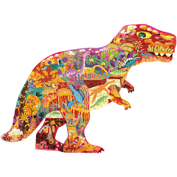 PUZZLE 280PCS CON FORMA, DINOSAURIOS