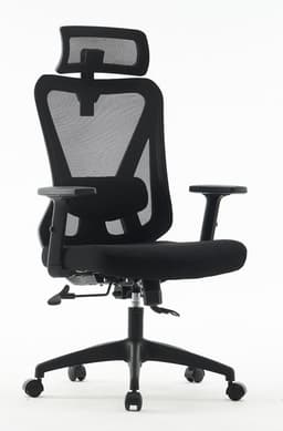 Silla Escritorio Ejecutiva Ergonomica Krone Orion - Negra Negro