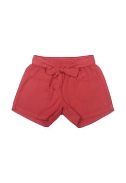 Short Nina Rojo Pillin 8 anos