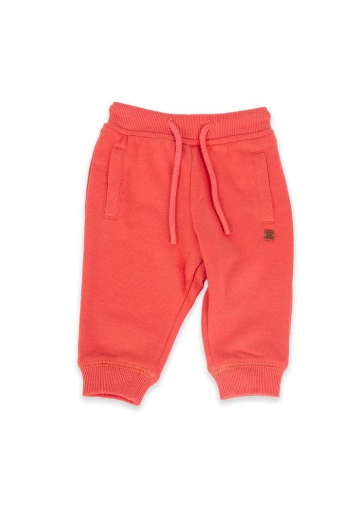 Pantalon Buzo Bebe Nino Rojo Pillin 0 A 3 Meses