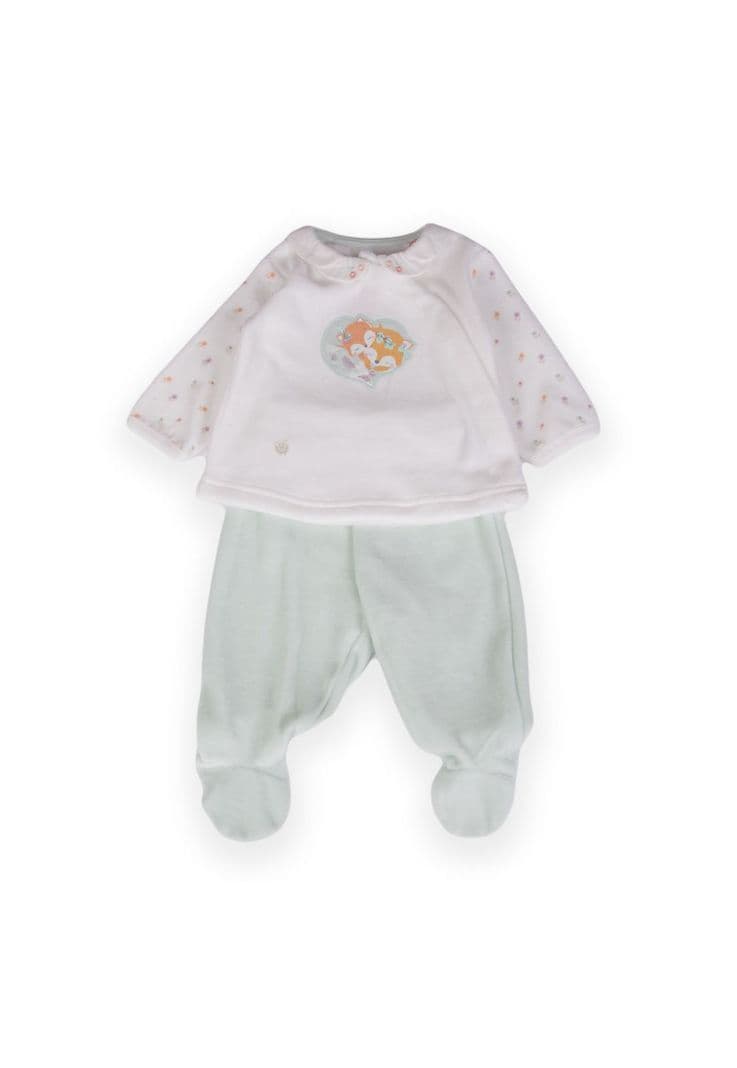 Conjunto Bebe Aqua Pillin (PVB306-25AQU ) Azul 0 A 3 Meses