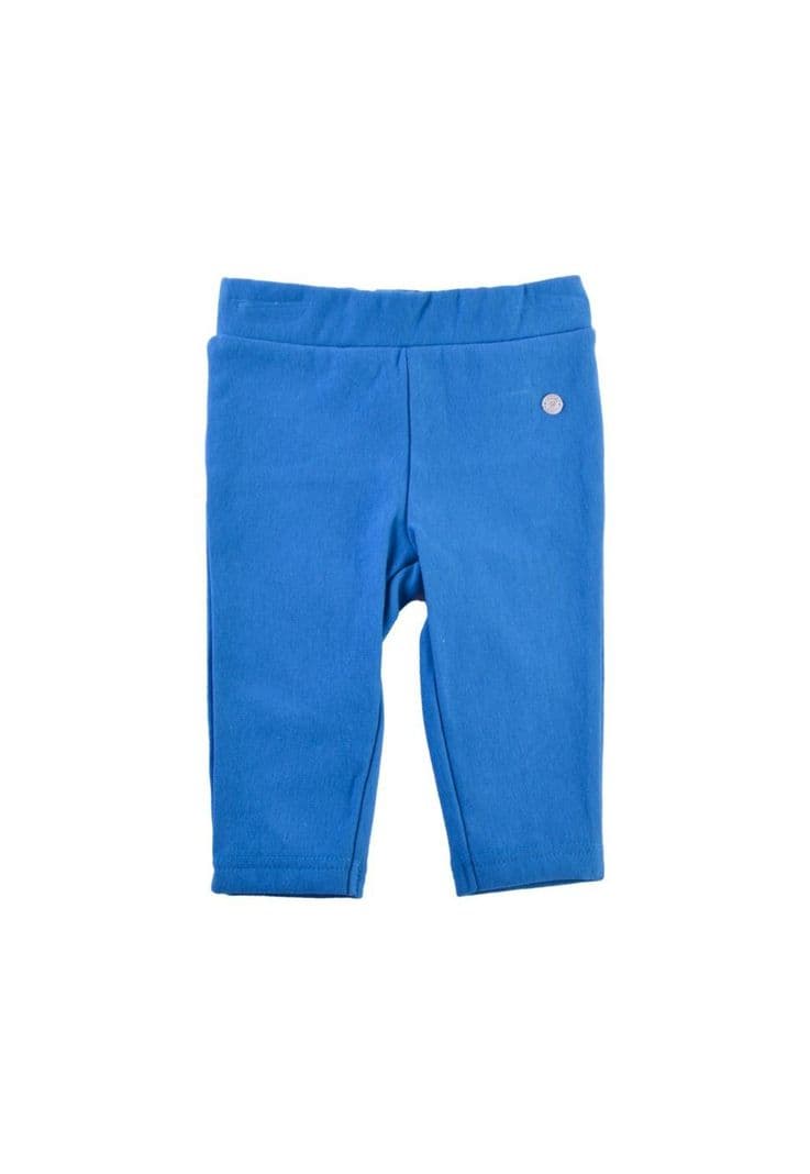 Calza Larga Lisa Bebe Nina Azul Pillin 0 A 3 Meses