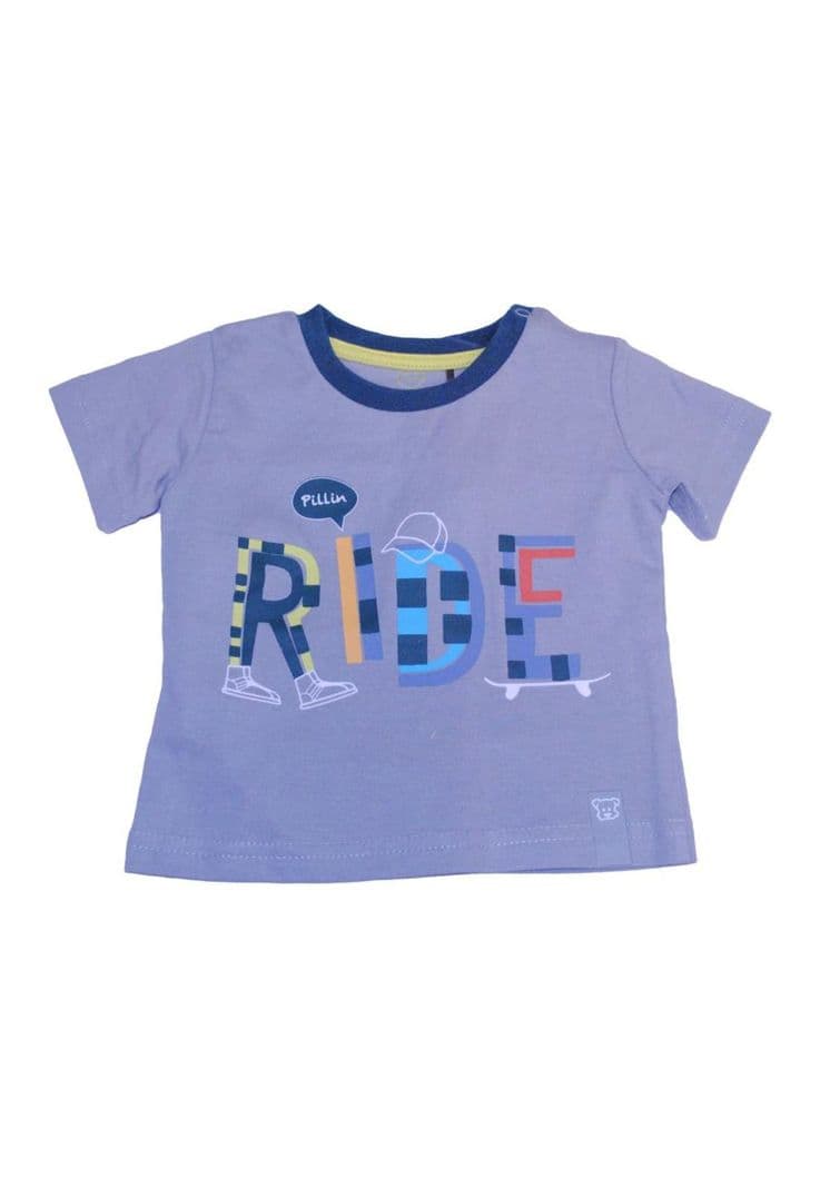 Polera Bebe Nino Gris Pillin 3A