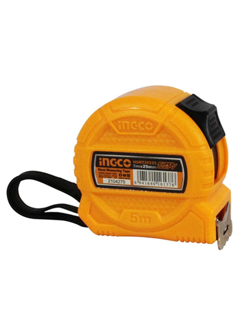 Cinta Huincha De Medir Metrica De Acero 5m Ingco Hsmt39525