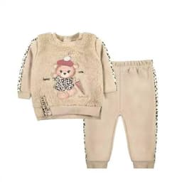CONJUNTO 2 PIEZAS BEBA OSITO BEIGE Recien Nacido