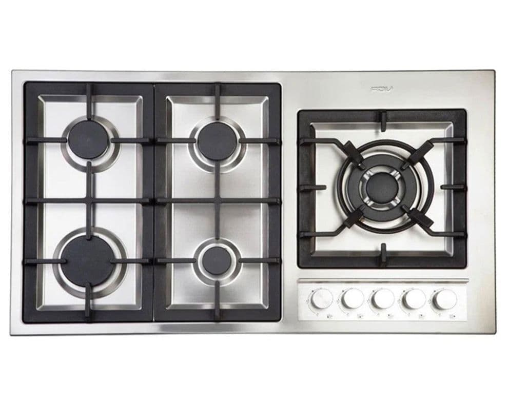 Encimera a gas butano Deluxe Elite 95 5 quemadores