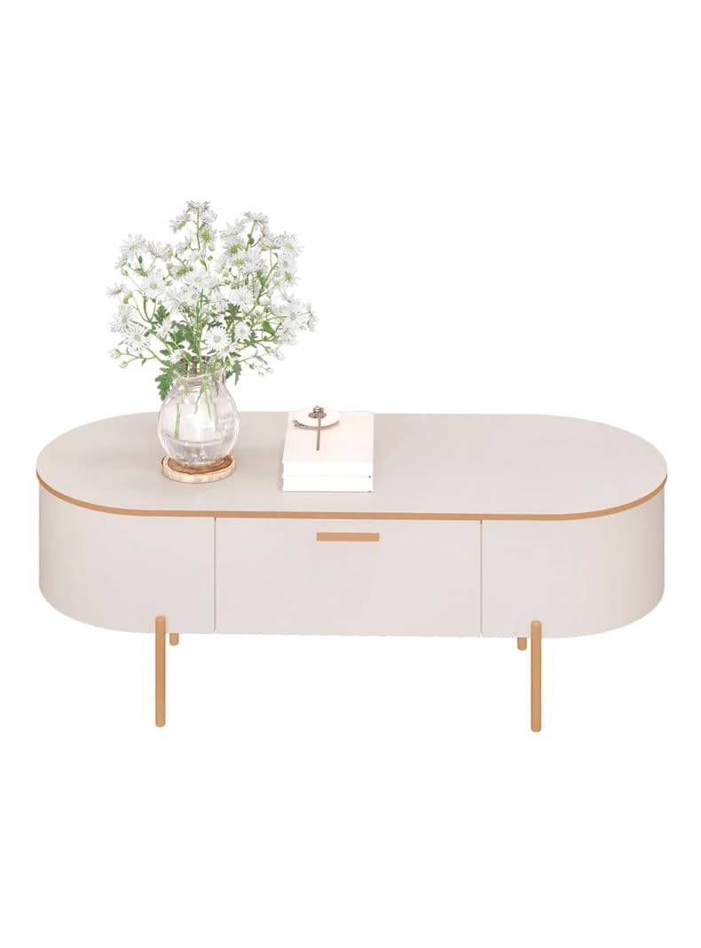 Mesa Centro 1 Cajon Celena Off White