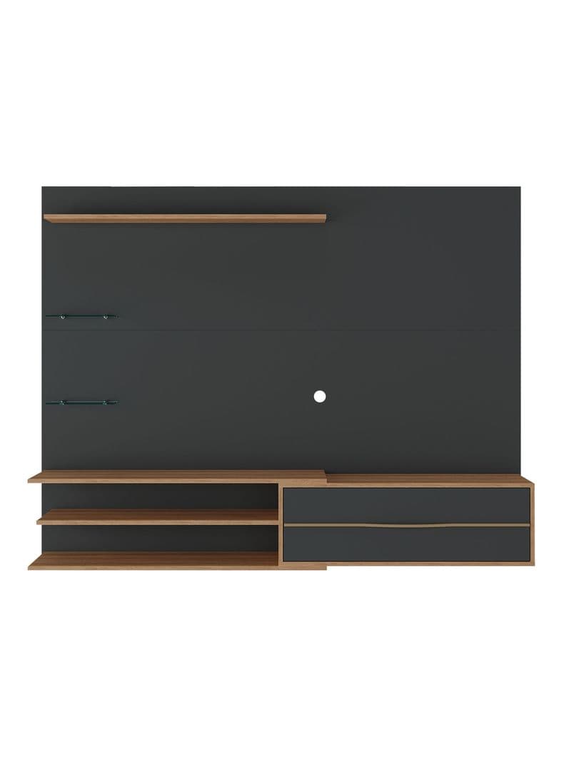Rack Pared Be 65" Negro Miel