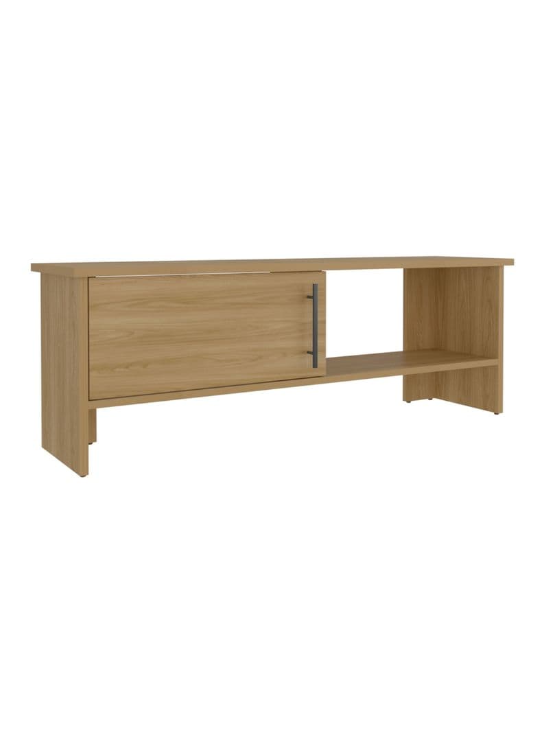 Rack TV 65' Navia 1 Puerta 42.2x120.3x31.1 cm Fresno Cafe Claro