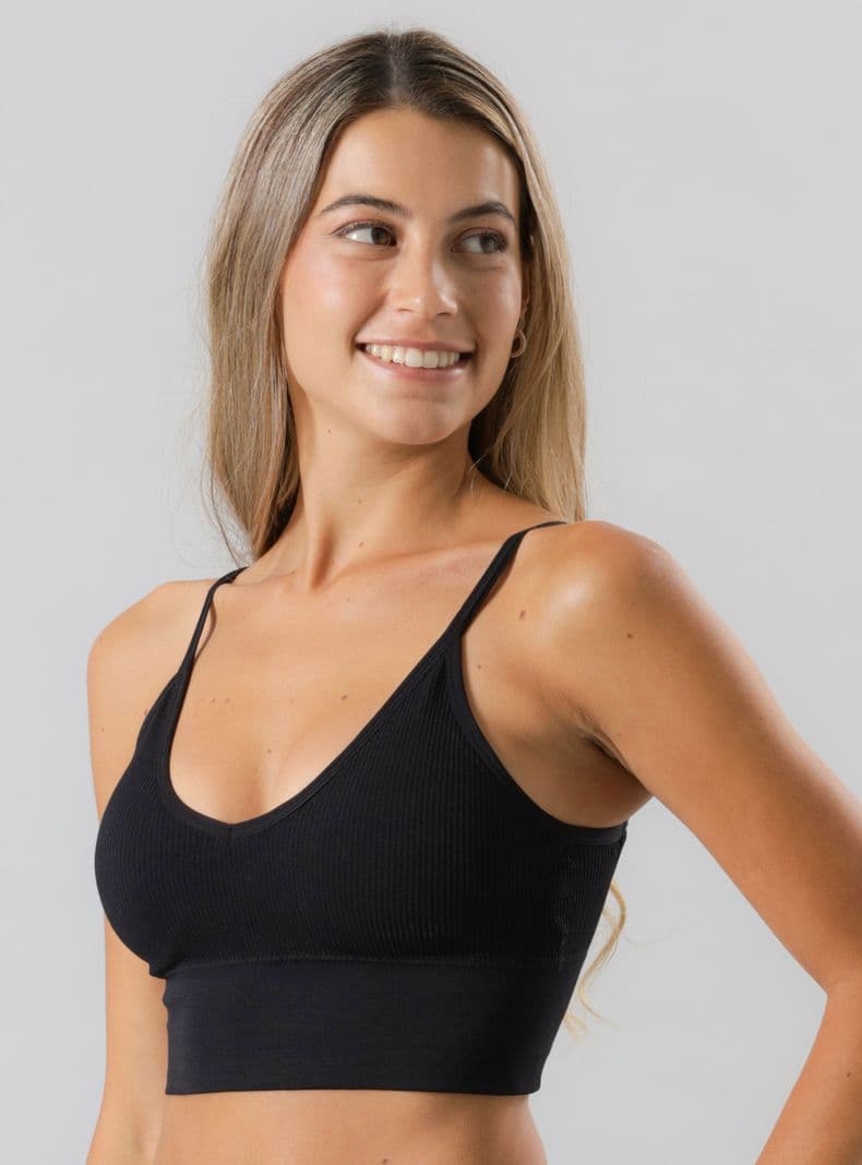 Peto Seamless Rib Pabilos 25161 Negro S