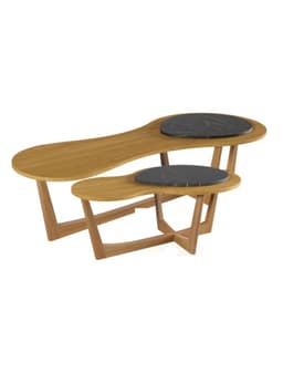 Mesa de Centro Onda Duo Cafe