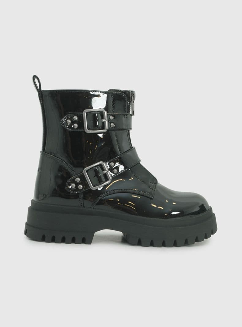 Botin Dos Trabas T.28 a T.33 Negro