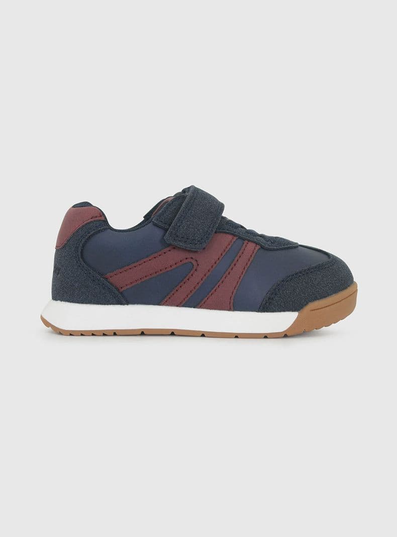 Zapatilla Urbana Color Lifestyle Velcro Nino T.21 a T.27 Azul