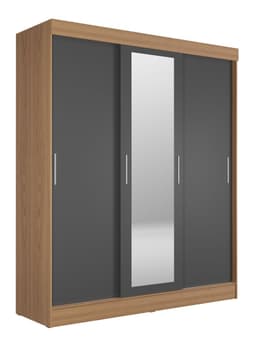 Closet Mallorca 3 Puertas Gris