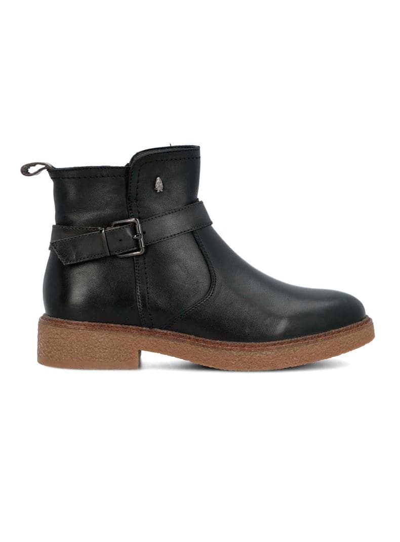 Botin Galla Cuero Mujer Negro 35