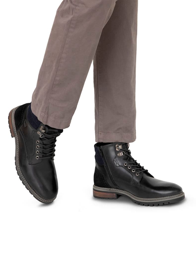 Botin Salento- 36311 Cuero Hombre Negro 39