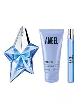 Set Perfume Angel EDP Mujer 100 ml + Pen Spray 10 ml + Body Lotion 50 ml