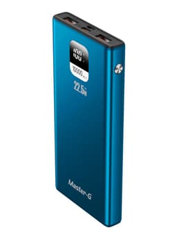 Bateria Portatil Powerbank 10000 mAh 22.5W Azul