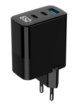 Cargador Carga Rapida 65W Negro