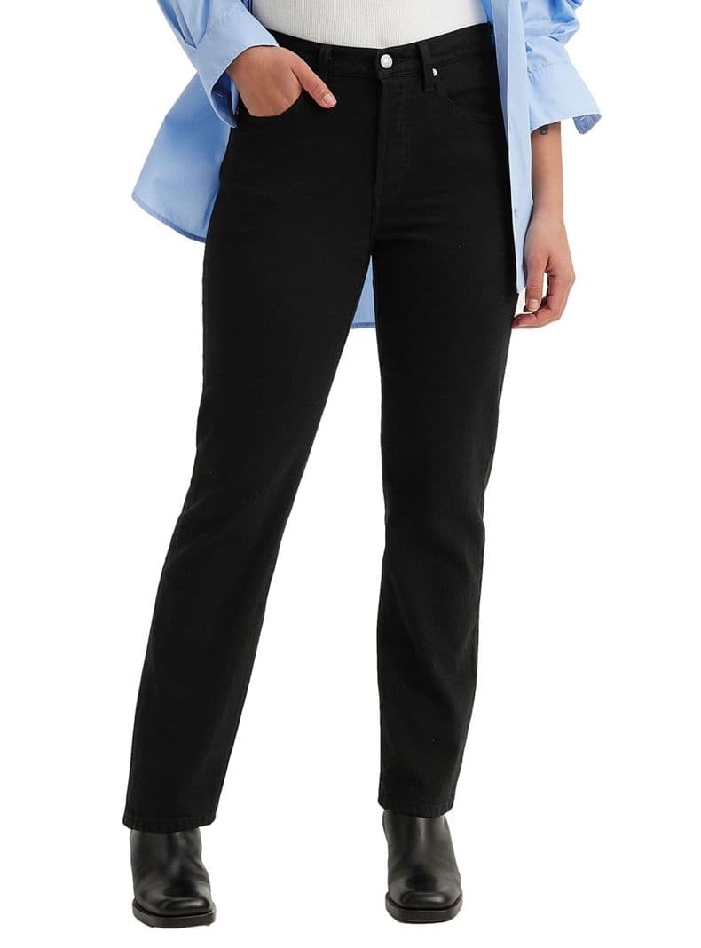 Jeans 501 Original Fit Color Negro 24 Largo 30