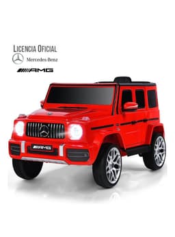 Jeep a Bateria Mercedes G63 Rojo