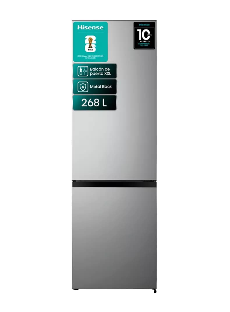 Refrigerador Bottom Freezer 268 Litros Frio Directo RB341NL