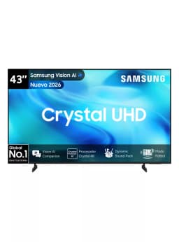 LED Smart TV 43'' 4K Crystal UHD Vision AI U8000H 2026
