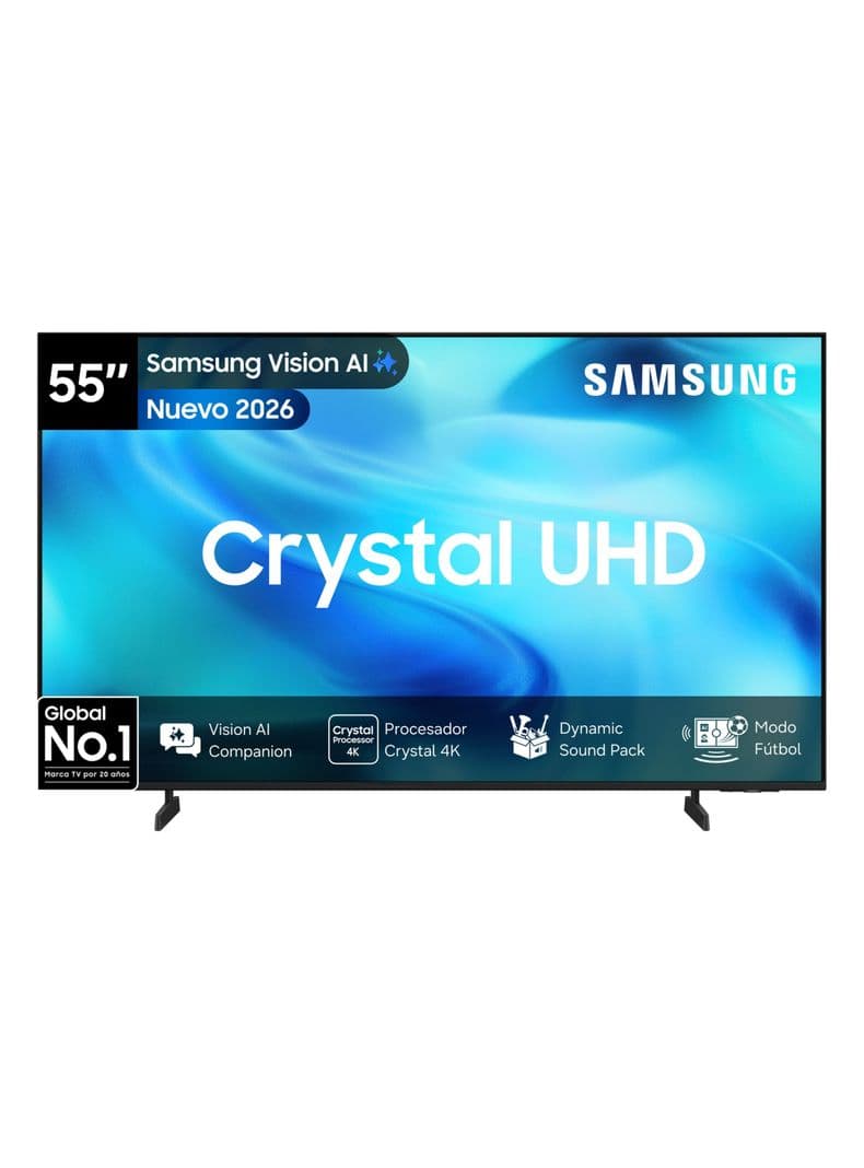 LED Smart TV 55'' 4K Crystal UHD Vision AI U8000H 2026