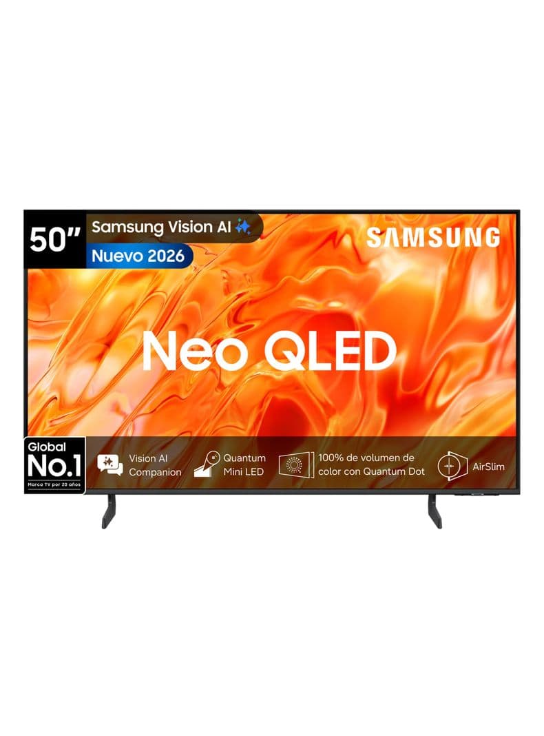 Neo QLED Smart TV 50'' 4K UHD Vision AI QN70H 2026 + Control por Voz