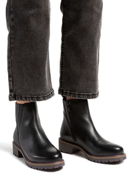 Botin Cuero Lara661512 Mujer Negro 35