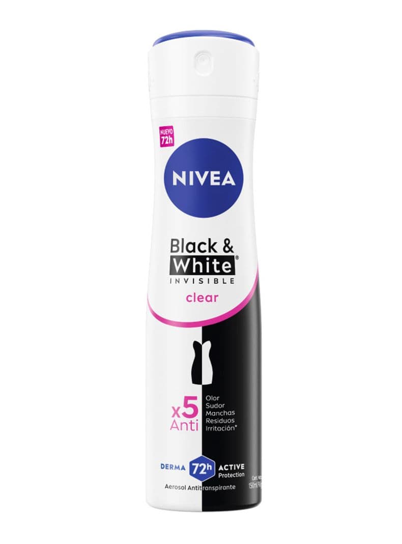 Desodorante Spray Black & White Clear 150ml