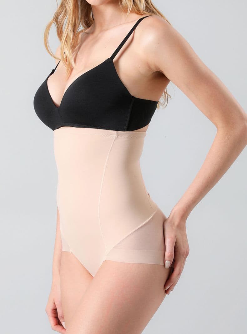 Calzon Alto Control Abdominal Beige L